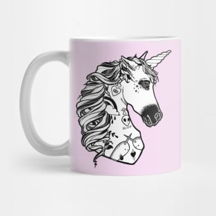 Tattooed Unicorn Mug